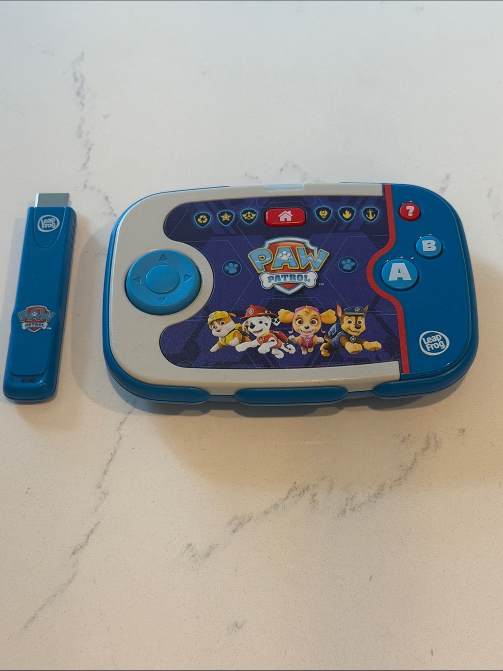 LeapFrog Paw Patrol Portable Handheld Game Console - Blue